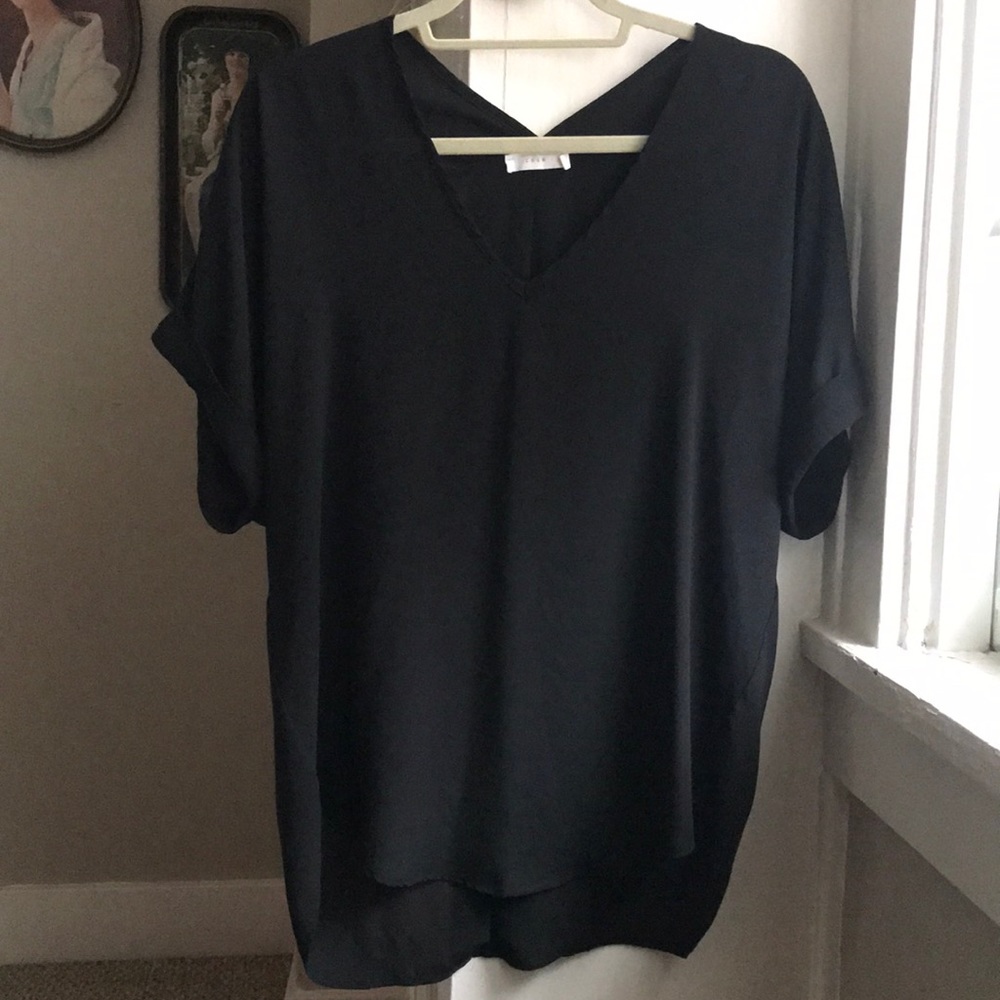 Lush black blouse